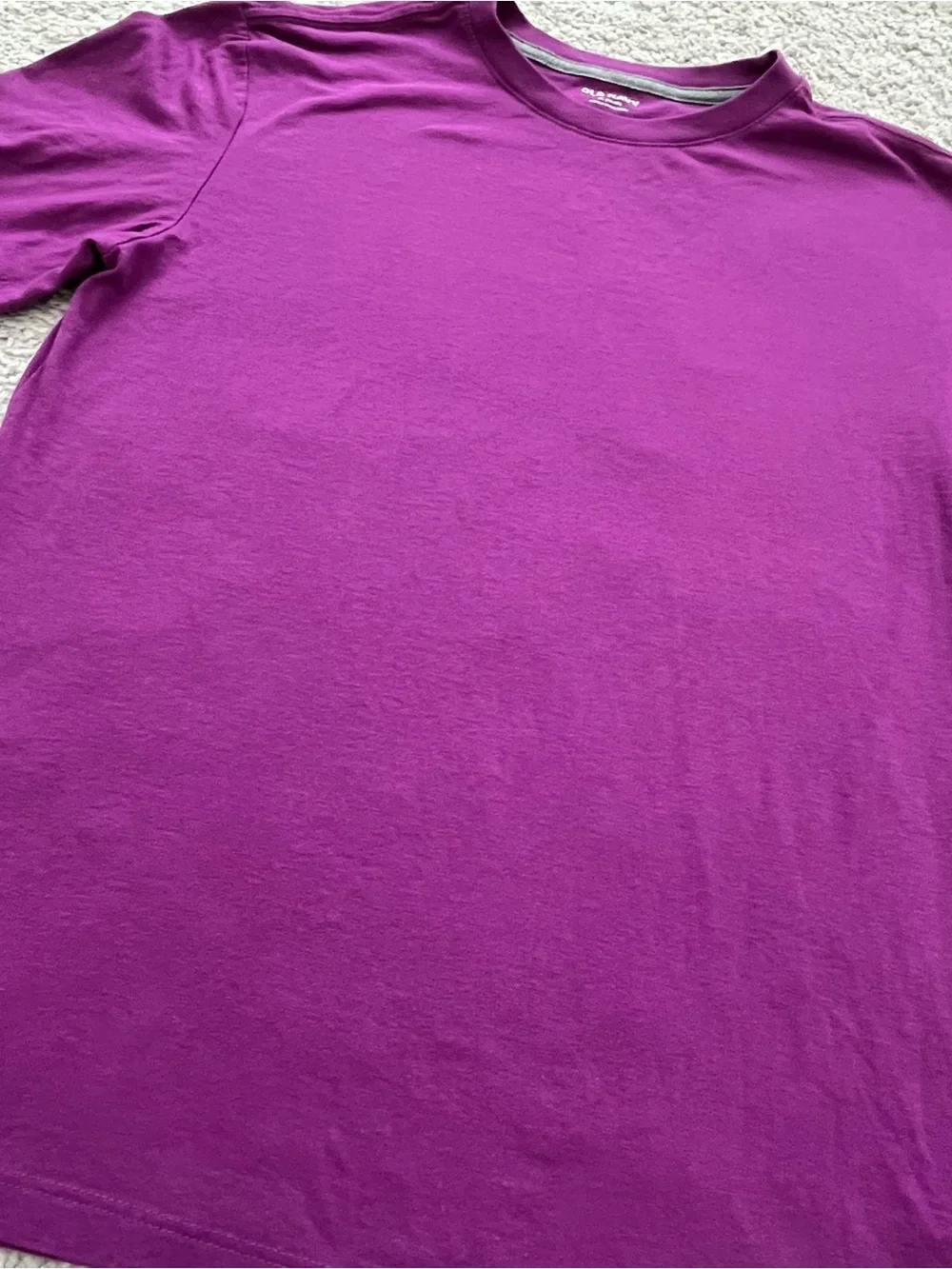 Old Navy Boys Short Sleeve Tee - Bright Magenta